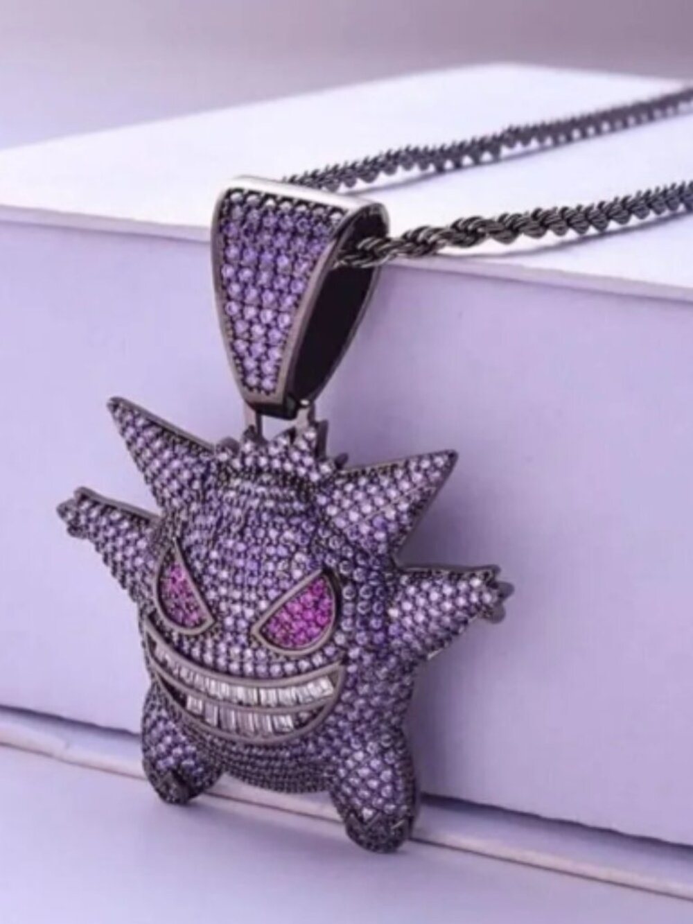 Gengar Iced Out Necklace
